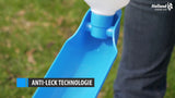 CoolPets Wasserflasche, Hund, Gürtelclip, Anti-Leck, 500 ml