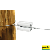 Porzellan-Zugisolator, für hohe Zugkraft (Eimer mit 50 Stück)