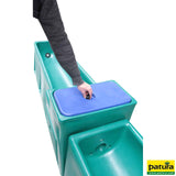 Thermo-Tränkwanne Mod. 6543 Länge 4.3 m, Maxiflow-Schwimmerventil