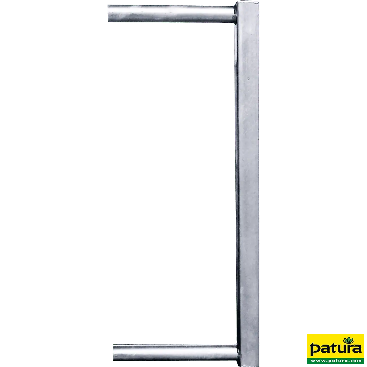 Abschlussrohr 45 x 45 mm, für Kälberfressgitter, passend für Schnellverschluss TS und Anschraubteile, nicht für SSV Kalb modular