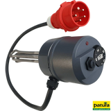 Einschraubheizkörper 3000 W, für Umlaufheizung Modell 300, 400 V, CEE-Stecker, Thermostat