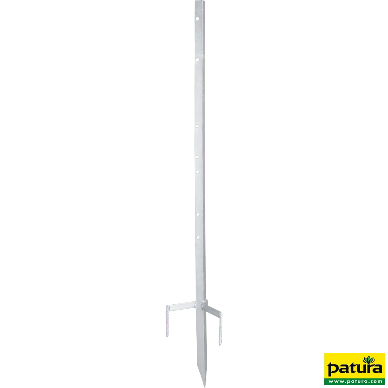 Metalleckpfahl Super, für mobile Zäune bis 0,90 m Höhe