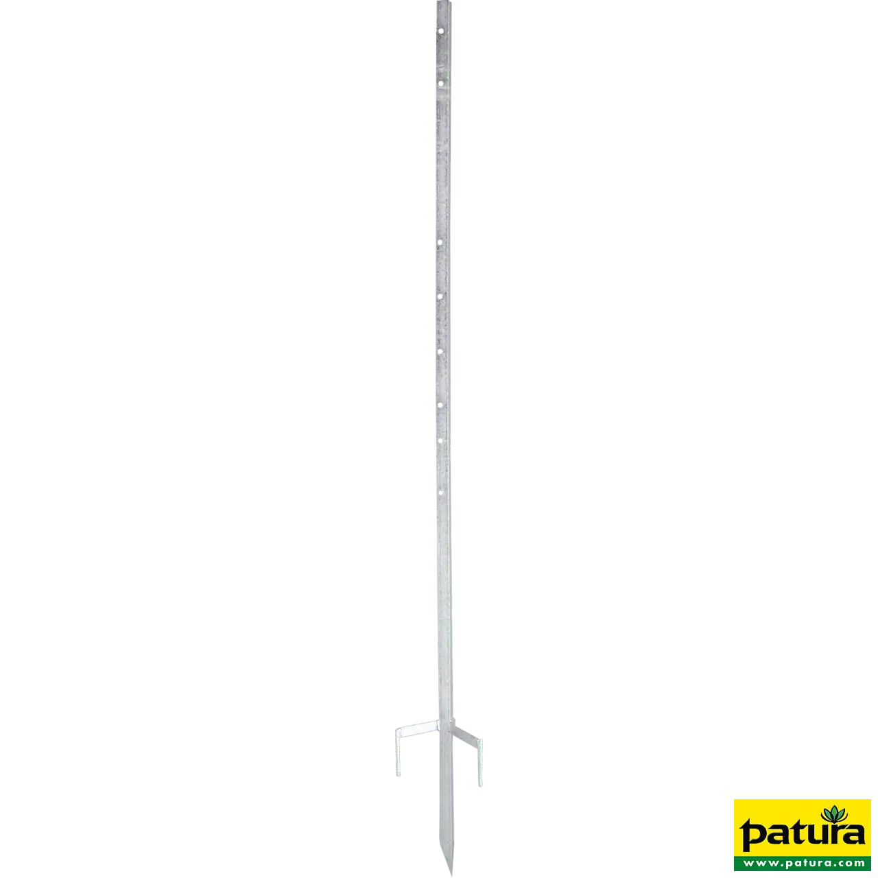 Metalleckpfahl Super, für mobile Zäune bis 1,30 m Höhe