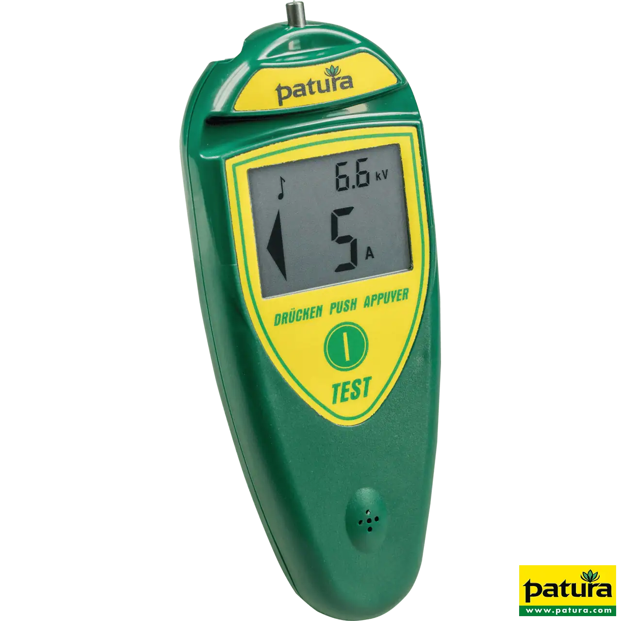 Zaun-Kompass, Digital-Voltmeter mit Amperemeter, LCD-Anzeige, für Elektrozaun
