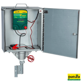 P3800 Weidezaungerät, 230 V/12 V, elektrifizierte Box, Erdstab, 6,3 Joule