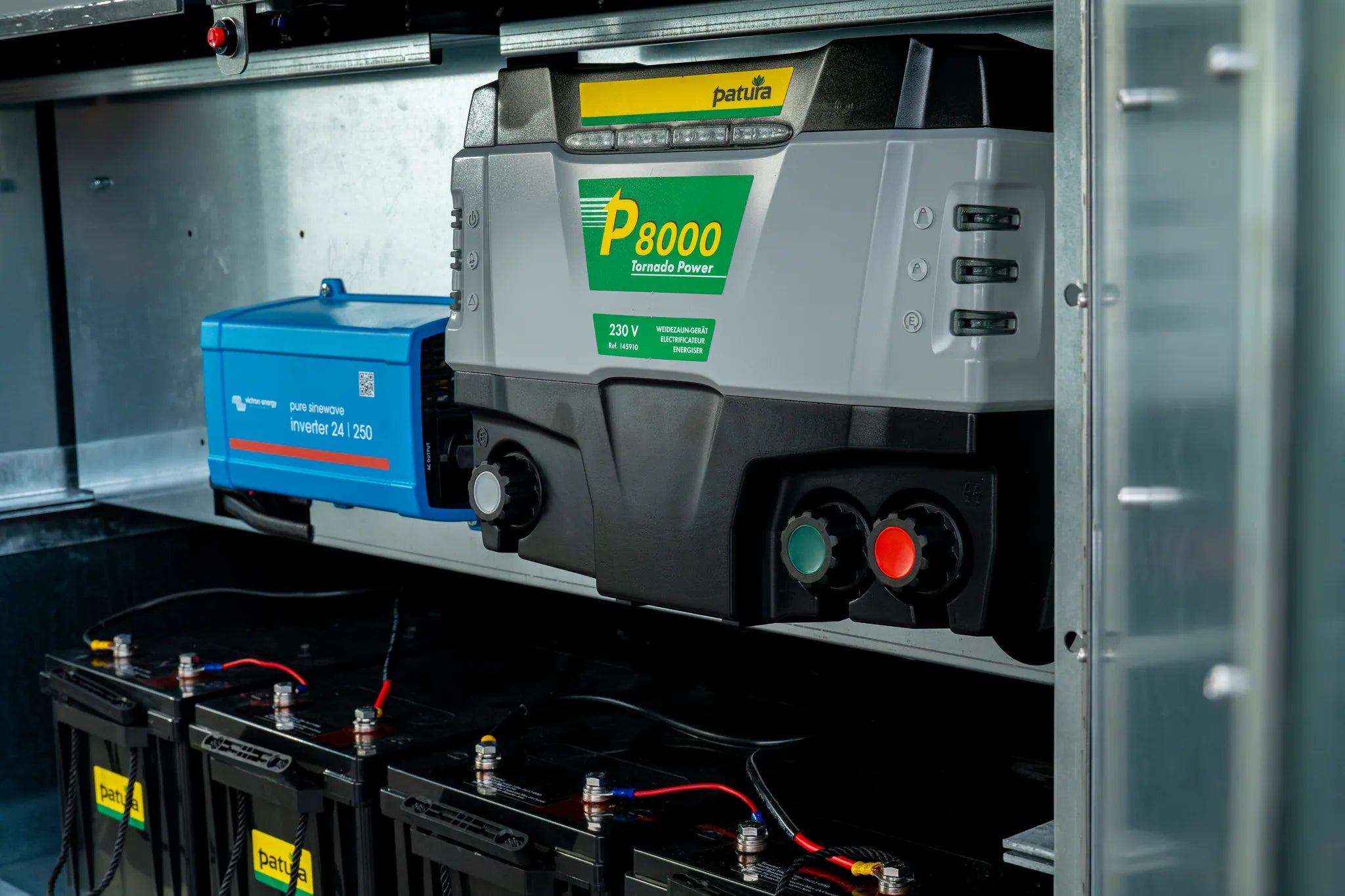P8000, mit Sicherheitsbox XXL, Solarmodul 480 W