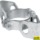Schelle Ø 102 mm, 2 Riegelhalter RS parallel