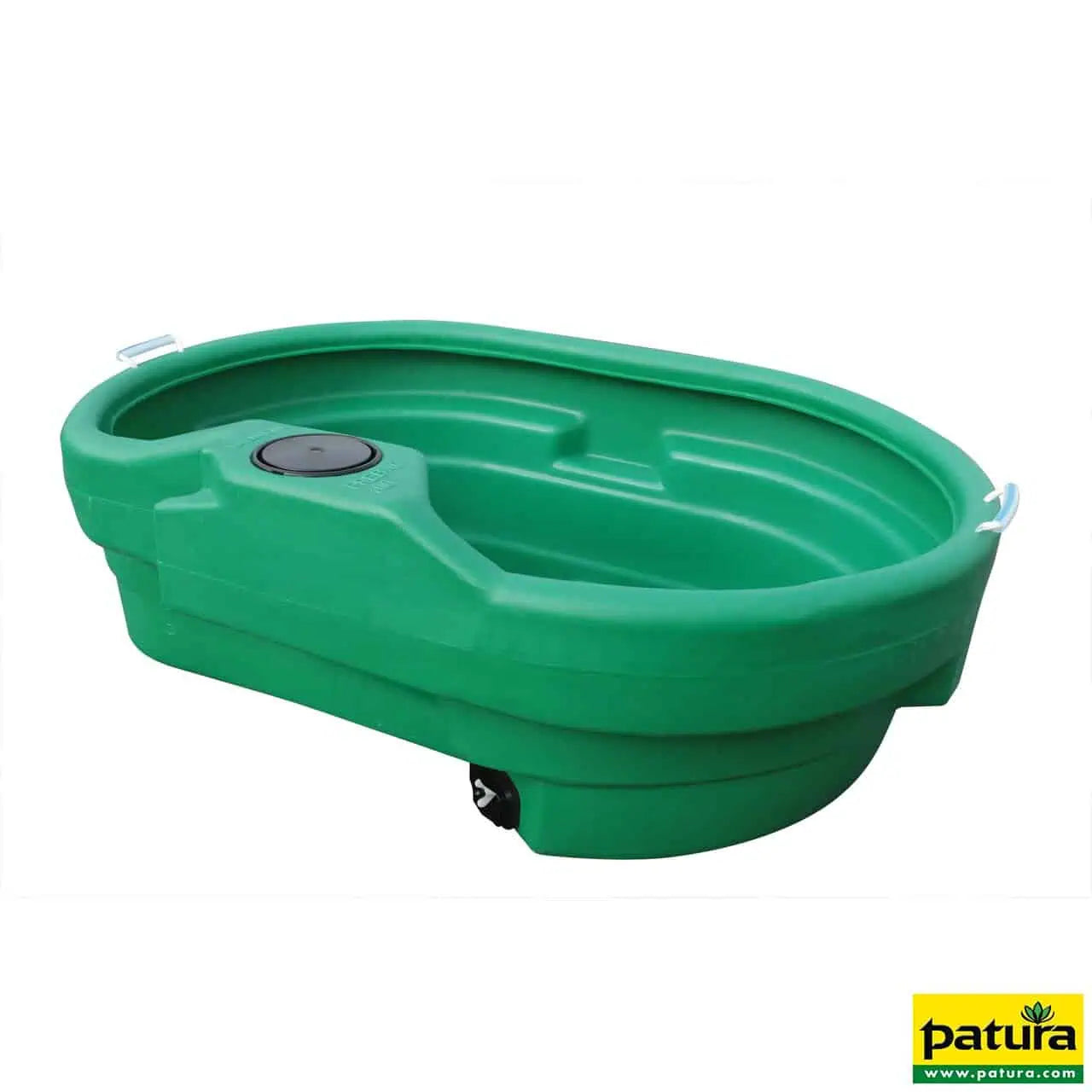 Weidetränke oval, Kunststoff, 400 l, 147 x 105 x 40 cm, ohne Schwimmerventil