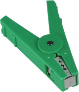 Anschlussklemme grün, mit Edelstahlkontakten