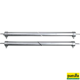 Trägerrohre Nennlänge 6 m (1 Paar) inkl. Klemmringen und Mittelstütze