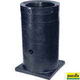 PE-Standrohr isoliert, H= 740 mm Bodenbefestigung