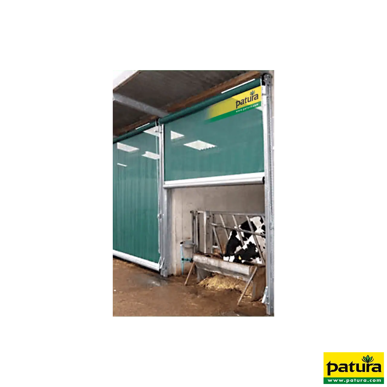 Schnelllauf-Tor, Höhe 4.10 m Breite 4.00 m, mit Führungsschiene