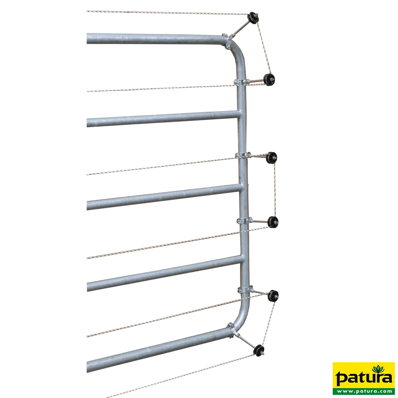 Abstands-Isolator-Torset Herdenschutz für verstellbare Profi-Weidezauntore