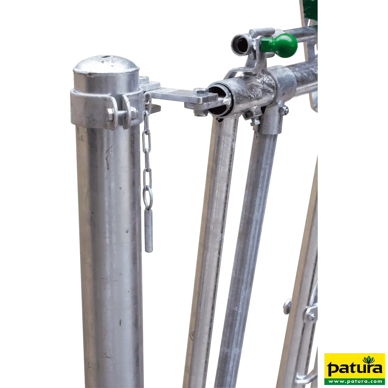 Abstandhalter für Fressgitter, schrägstellbar, für Milchkühe und Mutterkühe