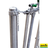 Abstandhalter für Fressgitter, schrägstellbar, für Milchkühe und Mutterkühe