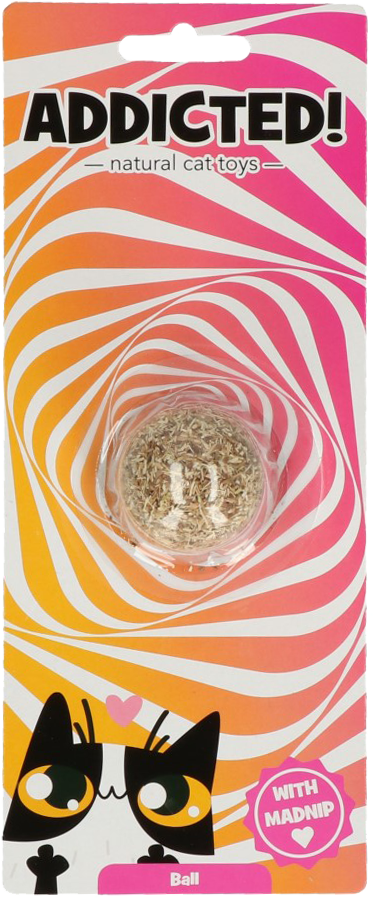 Addicted!, Katzenspielzeugball mit MADNIP, intensiver Duft