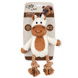 AFP Hundespielzeug, Lambswool, Seil, Quietscher, 31 x 22,5 x 7,5 cm