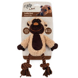 AFP Hundespielzeug, Lambswool, Seil, Quietscher, 31 x 22,5 x 7,5 cm