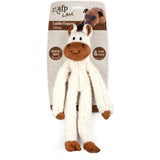 AFP Hundespielzeug, Lambswool Cuddle Floppers, Faux Fleece, Quietscher, 43 x 16 x 6,5 cm