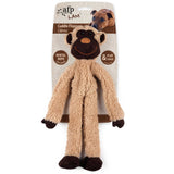 AFP Hundespielzeug, Lambswool Cuddle Floppers, Faux Fleece, Quietscher, 43 x 16 x 6,5 cm