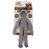 AFP Hundespielzeug, Lambswool Cuddle Floppers, Faux Fleece, Quietscher, 43 x 16 x 6,5 cm