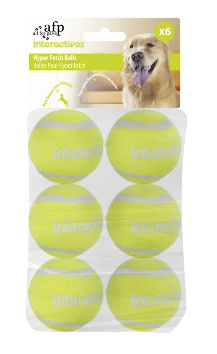AFP Tennisball, Super Bounce, Ø 5 cm, 6 Stk
