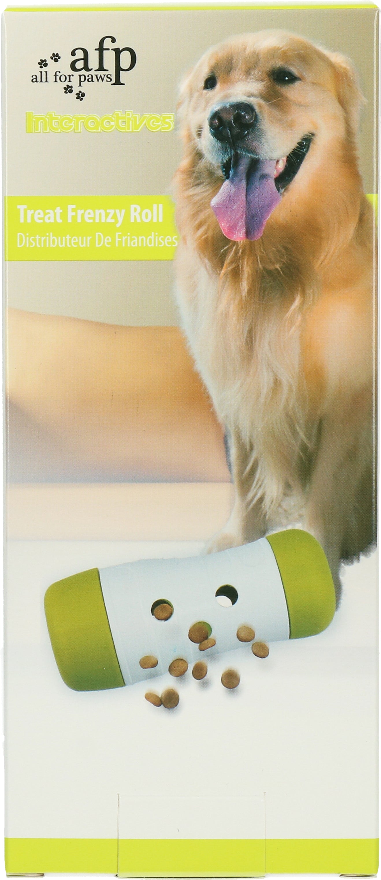 AFP Interactives Belohnungsspielzeug, Hund Katze Kaninchen, befüllbar, 15,5 x Ø 6 cm