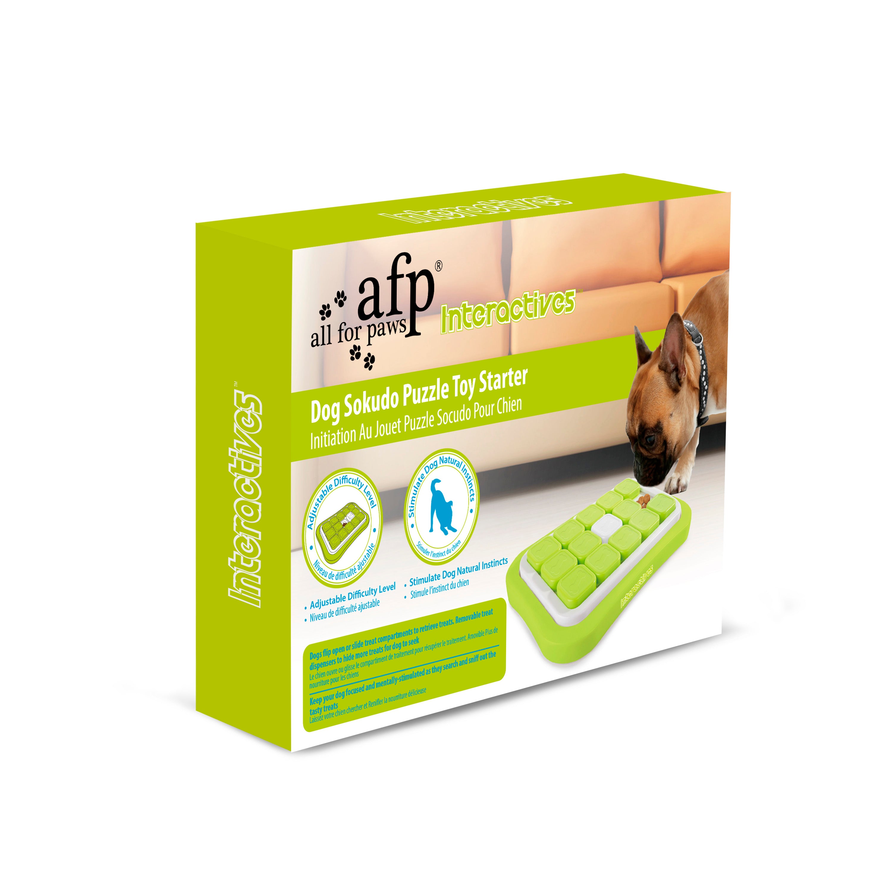 AFP Hundespielzeug, interaktives Puzzle, Sokudo Starter