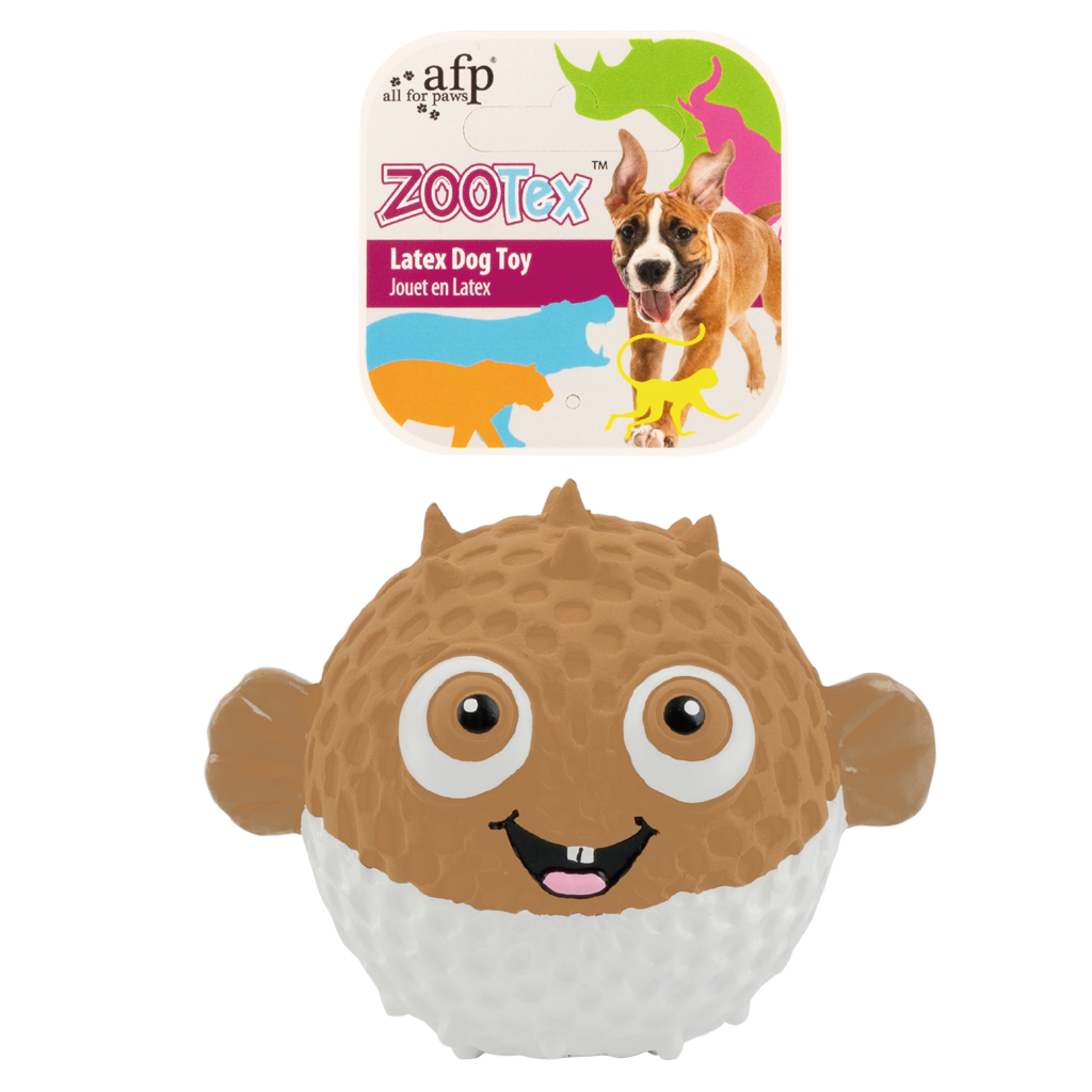 AFP Hundespielzeug Bouncy Puffer, Latex, mit Quietscher