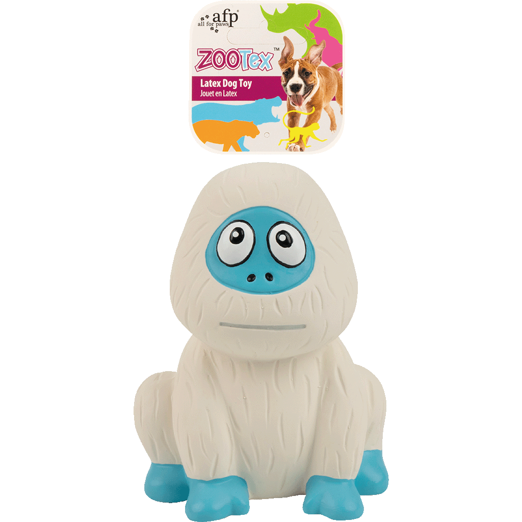 AFP Hundespielzeug ZooTex-Latex, mit Quietsche, Yolanda the Yeti