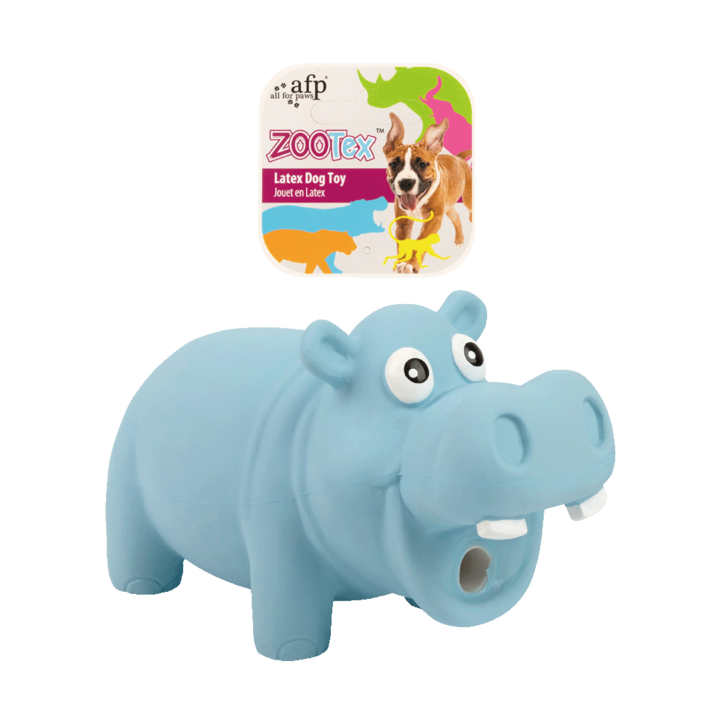 AFP ZooTex Hundespielzeug, Latex, Quietscher, S