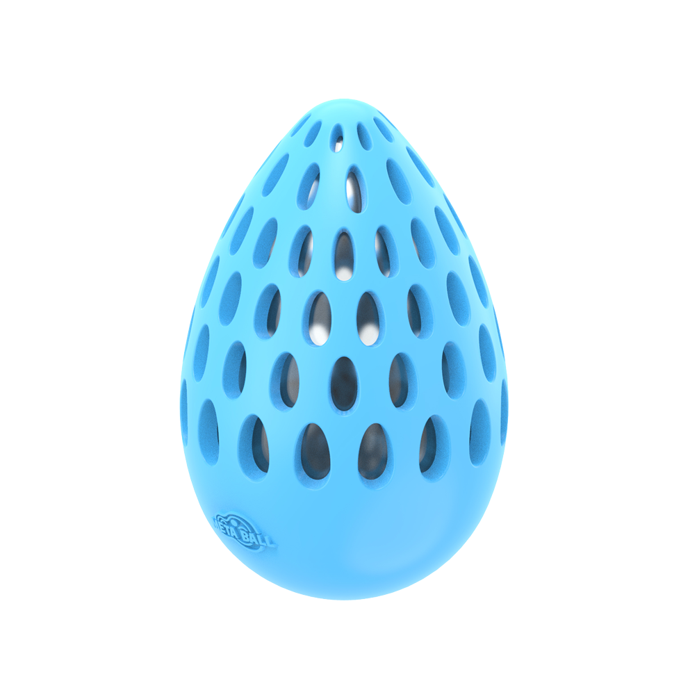 AFP Hundespielzeug, Gummi, Holey Egg, M, 12 x 7,5 x 7,5 cm
