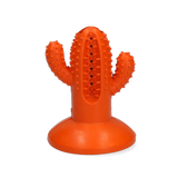 AFP Hundespielzeug Dental Cactus, Gummi, orange, Größe M