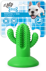 AFP Dental Kauspielzeug, Dental Cactus, L, grün, Gummi