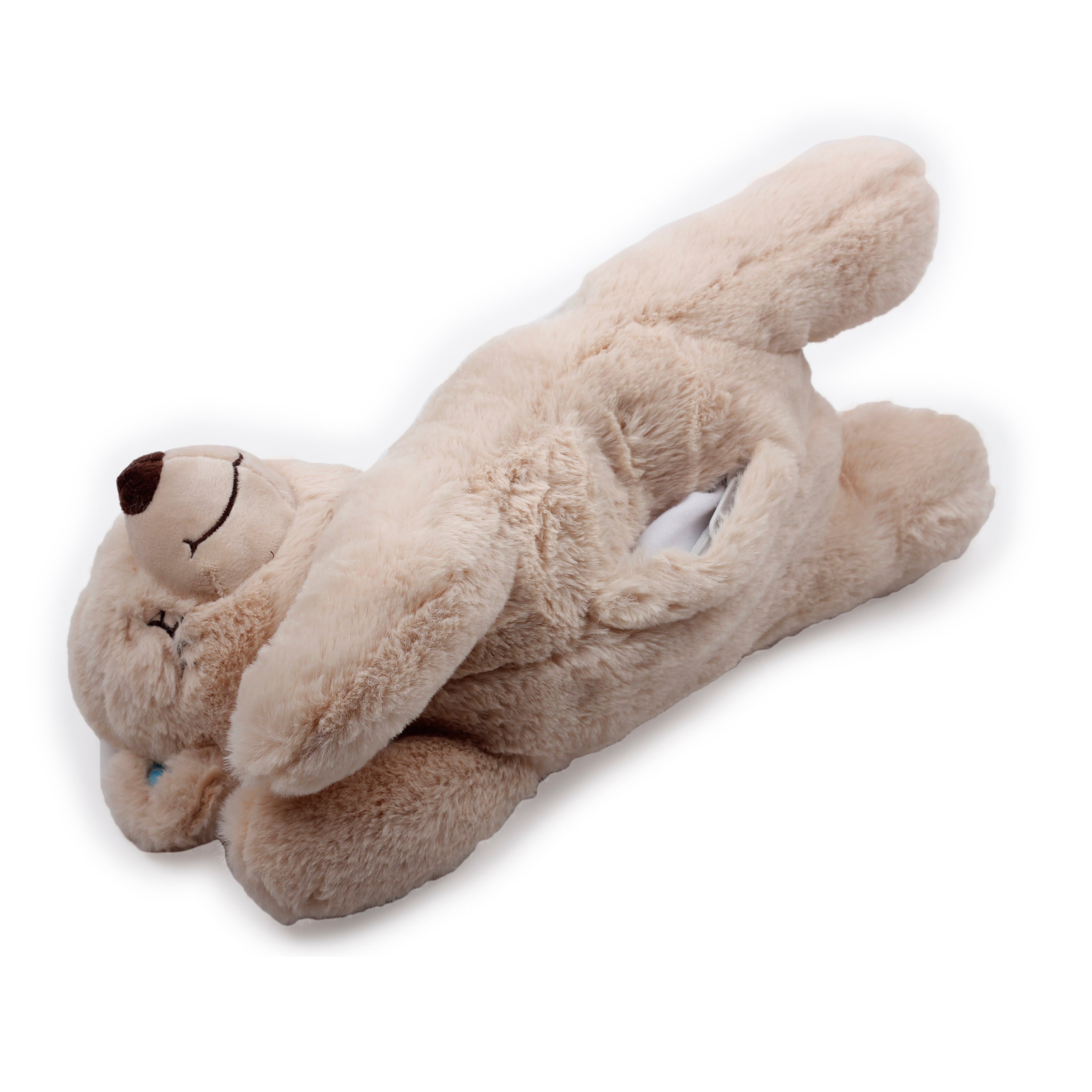 AFP Hundespielzeug, Kuschelbär mit aufwärmbarem Turmalin-Säckchen, 36 x 18 cm