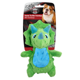 AFP Hundespielzeug, Triceratops, ca. 18 cm, mit Quietscher