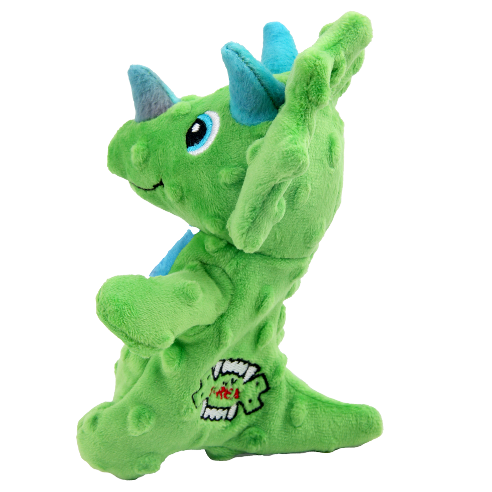 AFP Hundespielzeug, Triceratops, ca. 18 cm, mit Quietscher