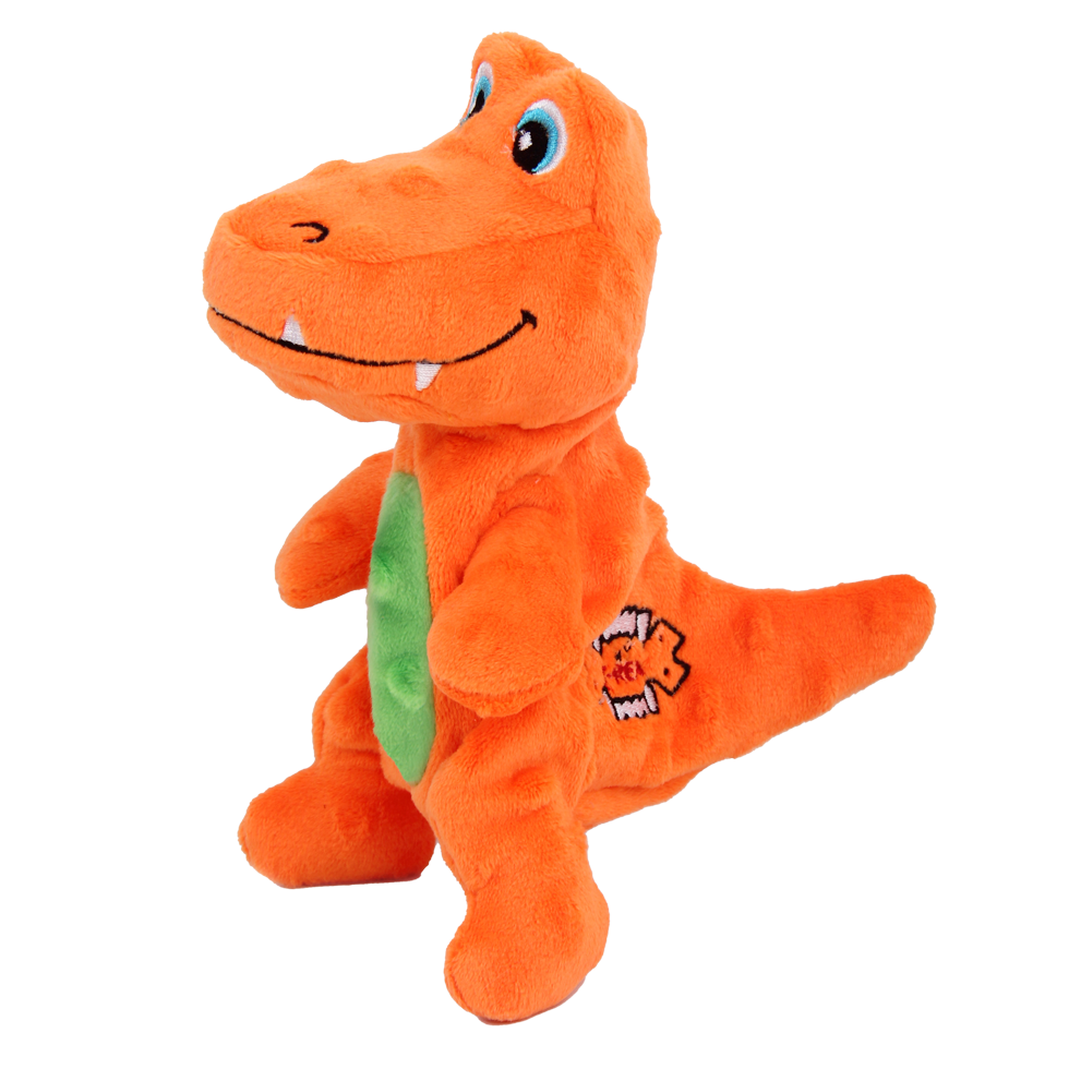 AFP Hundespielzeug, T-Rex, mit Quietscher, S, 18 cm