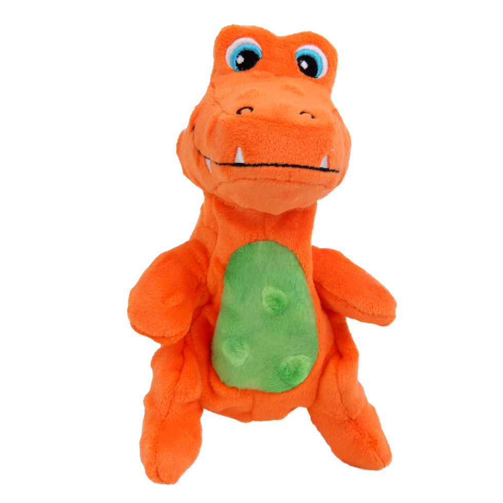 AFP Hundespielzeug, T-Rex, mit Quietscher, S, 18 cm