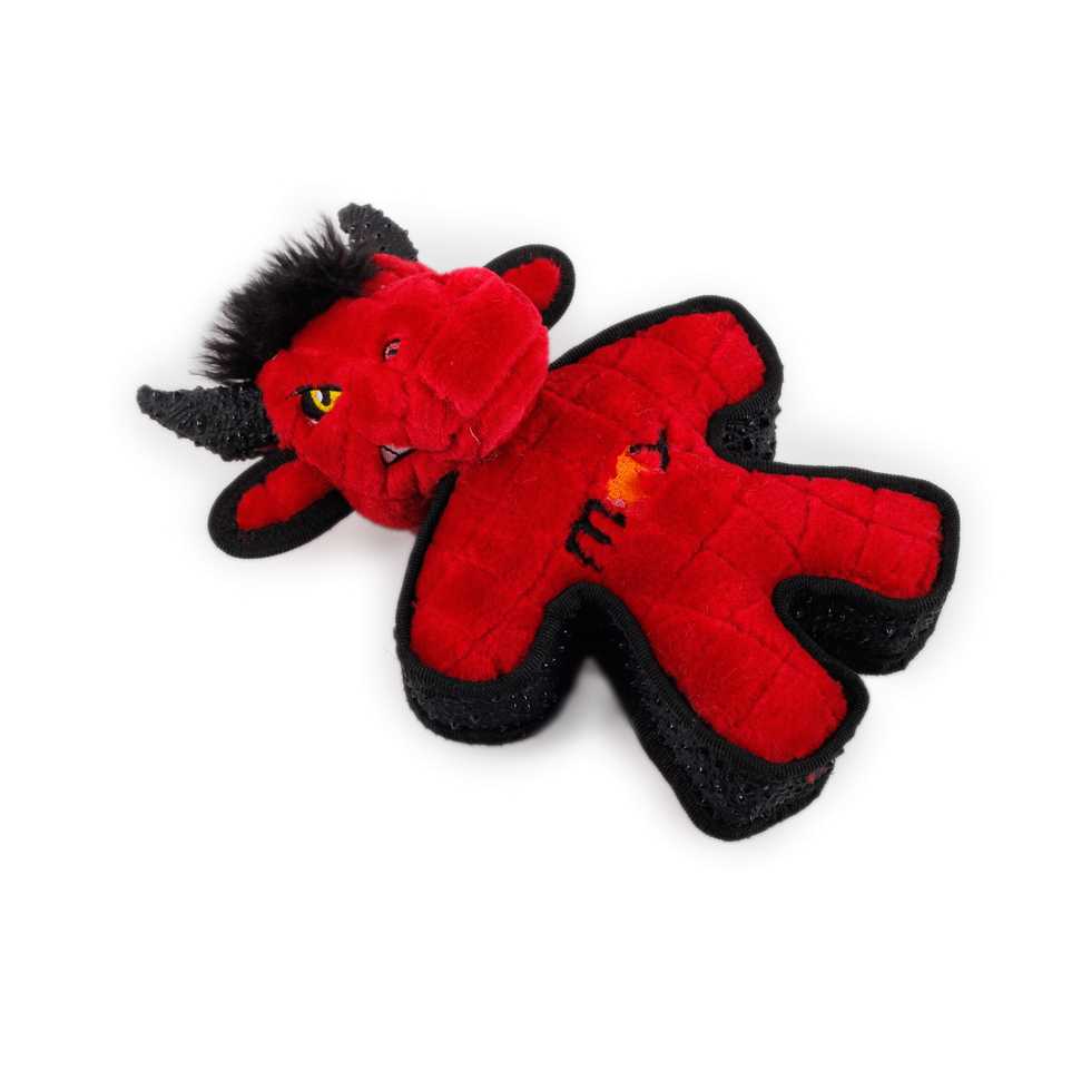 AFP Hundespielzeug My T-Rex Mighty Bulle, robust, Quietscher, 24 cm