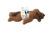 AFP Calm Paws Hund Kuscheltier mit Herzschlag, 48 cm