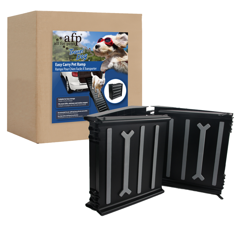 AFP Hunderampe, 4-fach faltbar, rutschfest, max. 90 kg