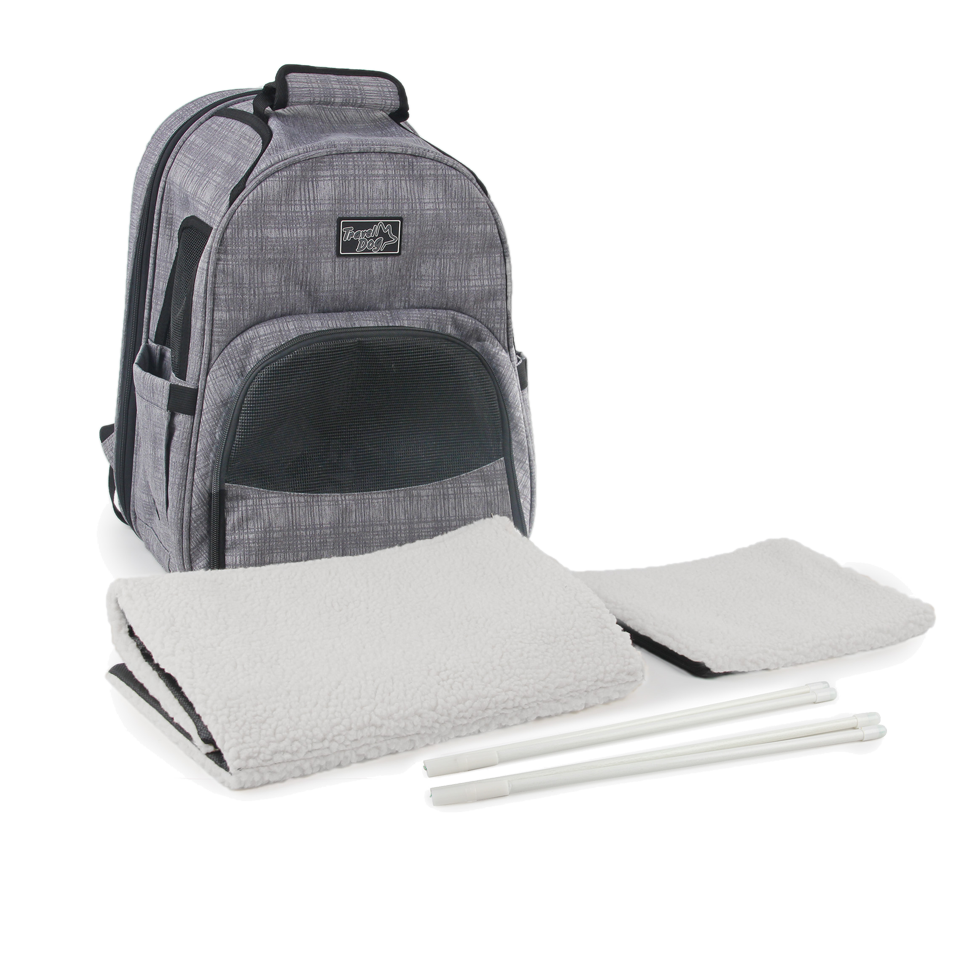 AFP Hunderucksack, erweiterbar, 46 x 30 x 20 cm, AFP Travel Dog