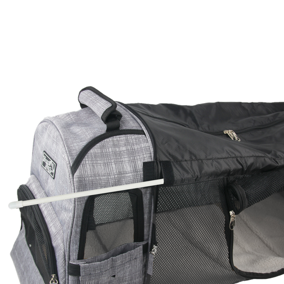 AFP Hunderucksack, erweiterbar, 46 x 30 x 20 cm, AFP Travel Dog