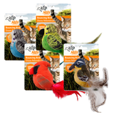 AFP Katzenspielzeug, Natural Instincts, Bouncing Bird, Federn, Catnip, 20 cm