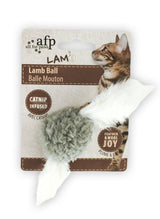 AFP Katzenball, Lambswool, Federn, Catnip, 5 x 5 x 3 cm