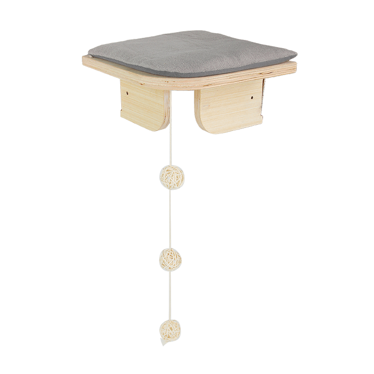 AFP Skywalk Wandplattform, Ecke, 26 x 26 x 12 cm, bis 23 kg, mit Spielkette