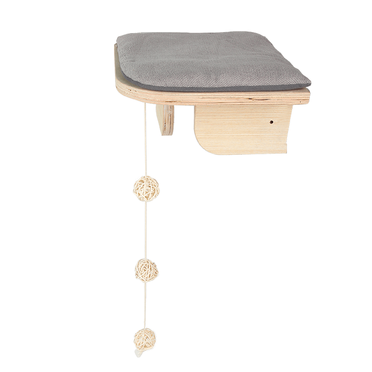 AFP Skywalk Wandplattform, Ecke, 26 x 26 x 12 cm, bis 23 kg, mit Spielkette