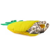 AFP Spielmatte für Katzen, Ananas, mit Katzenminze, Knistereffekt