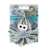 AFP Katzenspielzeug Octopus, Garn, Catnip, Glöckchen, 11,5 x 8,5 x 4,5 cm